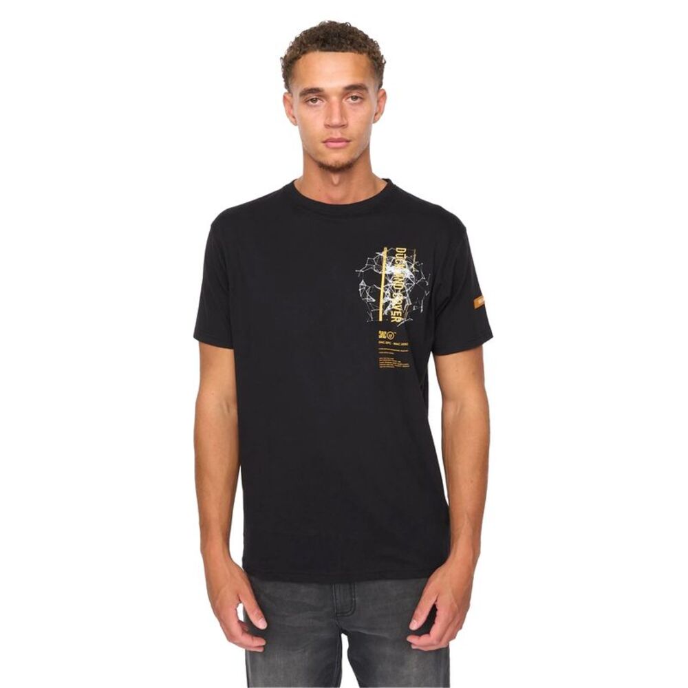 Duck and Cover Mens Protonz T-Shirt / Black